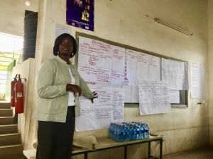 A Peace Ambassador trainee analyzes the challenges in her ward