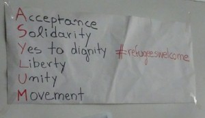 On the wall at GFR office 