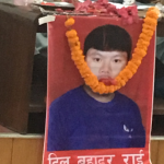Mr. B.P. Rai, youth activist and vicitim of enforced disappearance.