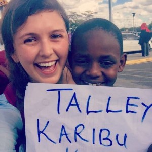 Is that the Kenyan heat melting my heart or his smile?